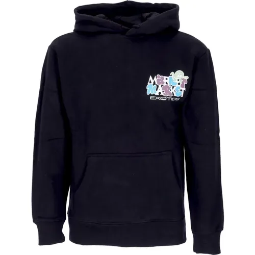 Exotischer Auto Schwarzer Hoodie , Herren, Größe: L - MARKET - Modalova