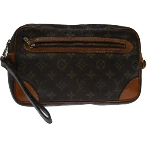 Pre-owned Leder Handtaschen , Damen, Größe: ONE Size - Louis Vuitton Vintage - Modalova