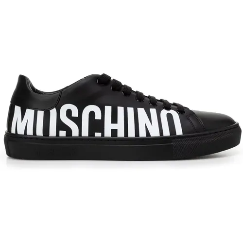 Sneakers, male, , Size: 9 US Sneakers with Pinafore Metal - Moschino - Modalova