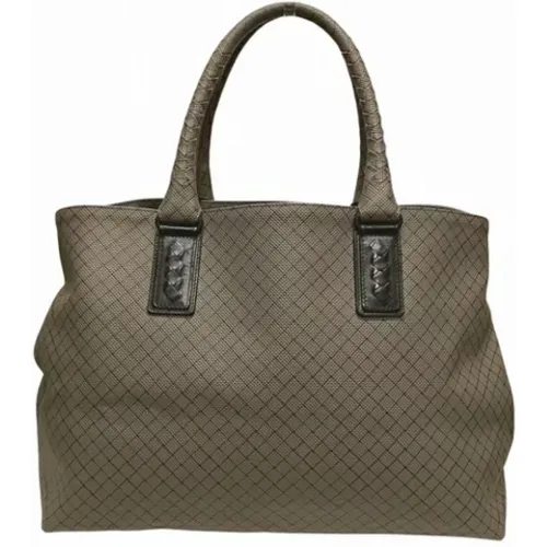 Pre-owned Tote Bags, female, , Size: ONE SIZE Pre-owned Leather totes - Bottega Veneta Vintage - Modalova