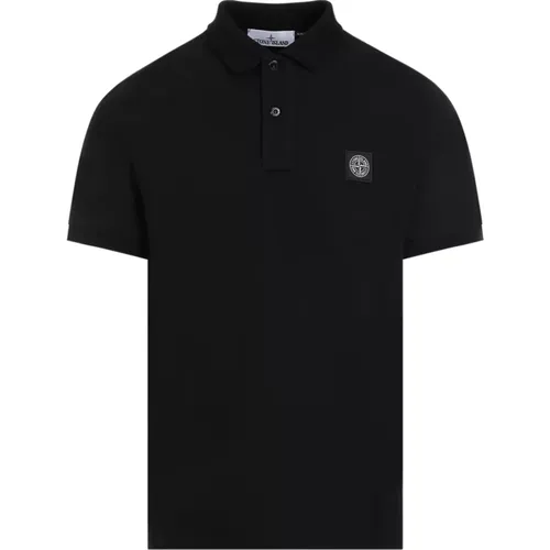 Polo Shirts, male, , Size: S Cotton Polo Shirt Aw24 - Stone Island - Modalova