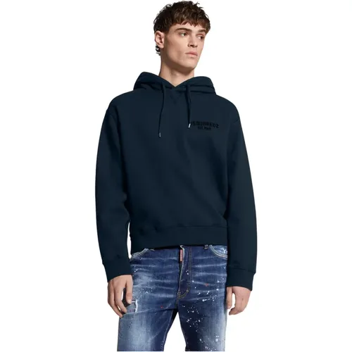 Hoodies, male, , Size: L Stylish Felpas for a trendy look - Dsquared2 - Modalova