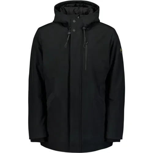 Hooded Softshell Jacket Stylish Functional , male, Sizes: XL, M - No Excess - Modalova