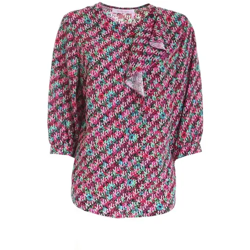 Sbc seasonal print blouse , female, Sizes: M, S - See by Chloé - Modalova