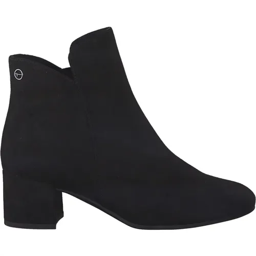 Stylish Block Heel Ankle Boots , female, Sizes: 7 UK, 6 UK - tamaris - Modalova