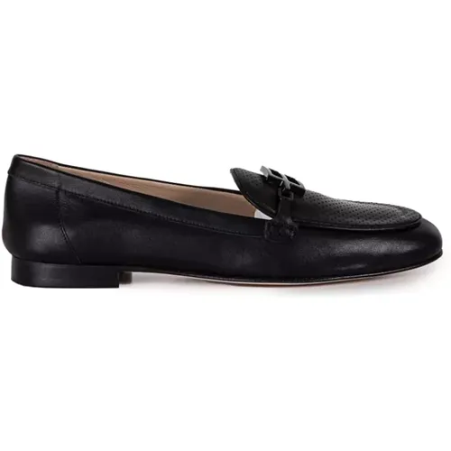 Leather Loafers , female, Sizes: 5 1/2 UK, 5 UK - Baldinini - Modalova