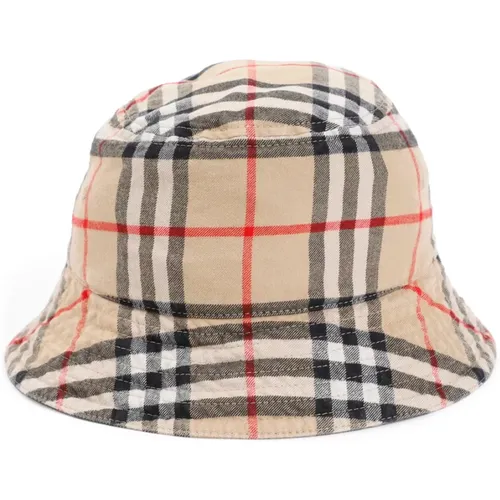 Archiv Check Bucket Hat , Damen, Größe: M - Burberry - Modalova