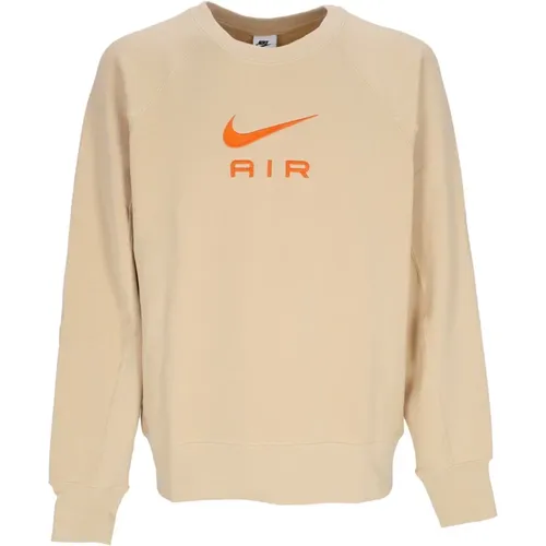 Sweatshirts, male, , Size: L Lightweight Crewneck Sweatshirt Air French Terry - Nike - Modalova