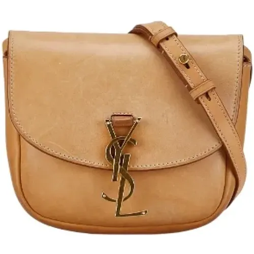 Pre-owned Leather shoulder-bags , female, Sizes: ONE SIZE - Yves Saint Laurent Vintage - Modalova