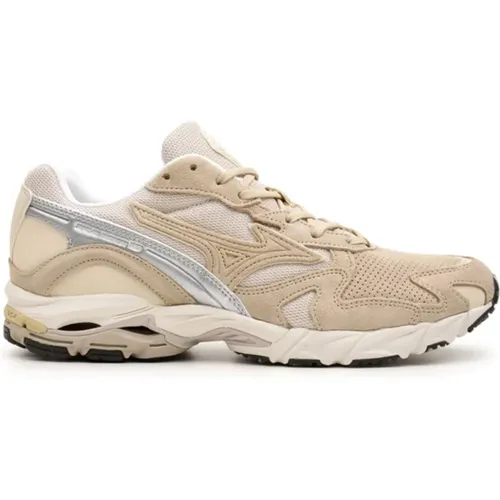 Wave Rider 10 Sneakers , male, Sizes: 10 UK, 9 UK, 11 UK, 7 UK, 6 1/2 UK, 8 1/2 UK, 10 1/2 UK, 2 1/2 UK, 6 UK, 4 UK, 12 UK, 8 UK - Mizuno - Modalova