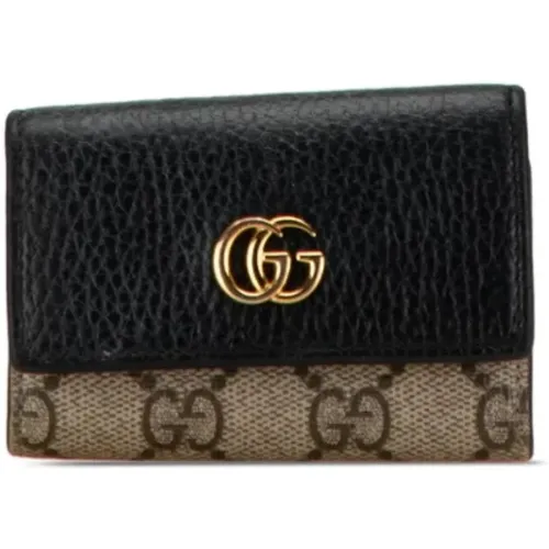 Pre-owned Accessories, female, , Size: ONE SIZE Pre-owned Leather key-holders - Gucci Vintage - Modalova