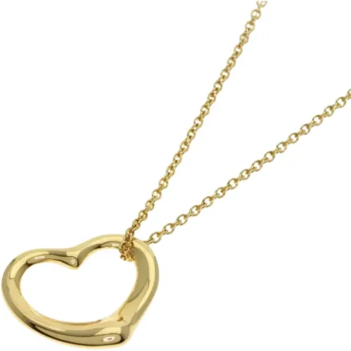 Pre-owned Jewellery, female, , Size: ONE SIZE Pre-owned Gold necklaces - Tiffany & Co. Pre-owned - Modalova