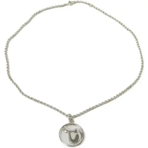 Pre-owned Jewellery, female, , Size: ONE SIZE Pre-owned Metal necklaces - Hermès Vintage - Modalova