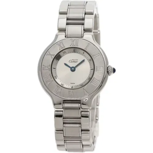 Pre-owned Watches, female, , Size: ONE SIZE Pre-owned Glass watches - Cartier Vintage - Modalova