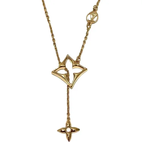 Pre-owned Jewellery, female, , Size: ONE SIZE Pre-owned Metal necklaces - Louis Vuitton Vintage - Modalova