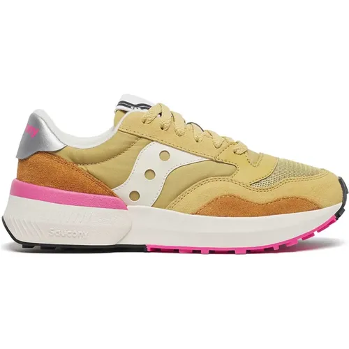 Sneakers, female, , Size: 9 US Jazz NXT Sneaker Tan/Cream - Saucony - Modalova