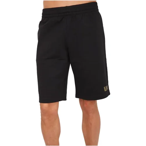 Bermuda Shorts , male, Sizes: L, 2XL, XS - Emporio Armani EA7 - Modalova