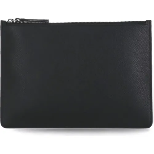 Leather Card Holder , male, Sizes: ONE SIZE - Maison Margiela - Modalova