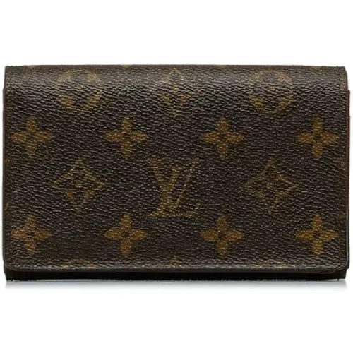 Pre-owned Canvas wallets , female, Sizes: ONE SIZE - Louis Vuitton Vintage - Modalova