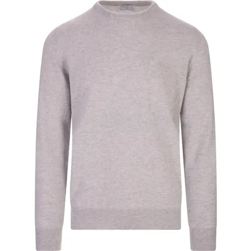 Sweaters Grey , male, Sizes: 3XL, M, L, 2XL, 4XL, XL - Fedeli - Modalova