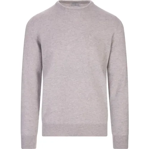 Sweaters Grey , male, Sizes: 3XL, M, L, 4XL, XL - Fedeli - Modalova