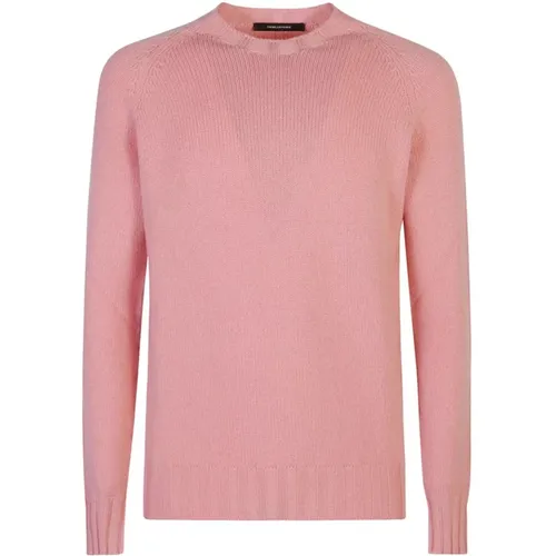 Rosa Sweatshirt Aw24 , Herren, Größe: L - Tagliatore - Modalova