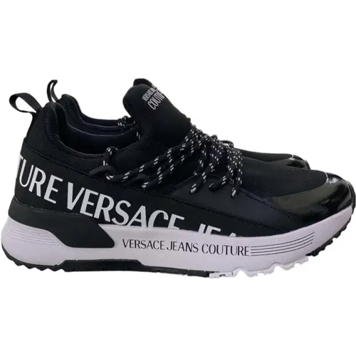 Sneakers, male, , Size: 6 US Logo Sneakers for Men - Versace Jeans Couture - Modalova