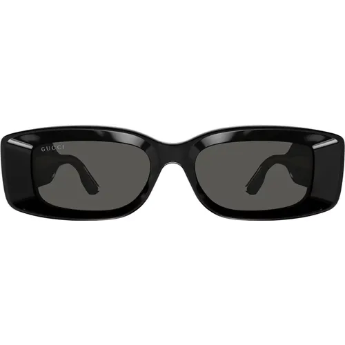 Stylische Sonnenbrille Gg1528S 001 , unisex, Größe: 53 MM - Gucci - Modalova