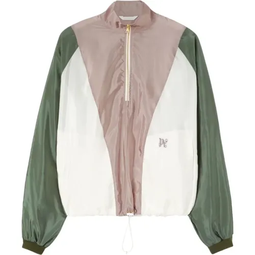 Colorblock Anorak Jacket , female, Sizes: S, XS, M - Palm Angels - Modalova
