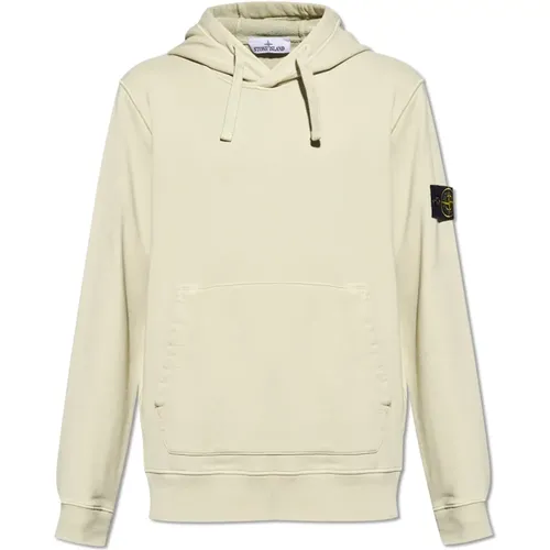 Hoodie mit Logo , Herren, Größe: L - Stone Island - Modalova