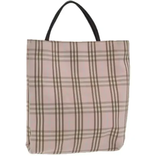 Pre-owned Tote Bags, female, , Size: ONE SIZE Pre-owned Nylon handbags - Burberry Vintage - Modalova