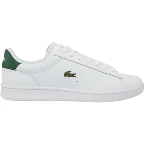 Sneakers, male, , Size: 9 US Sporty Leather Sneakers - Lacoste - Modalova