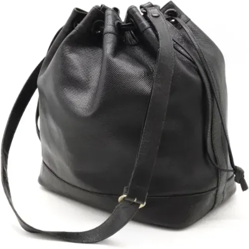 Pre-owned Bucket Bags, female, , Size: ONE SIZE Pre-owned Leather shoulder-bags - Bottega Veneta Vintage - Modalova