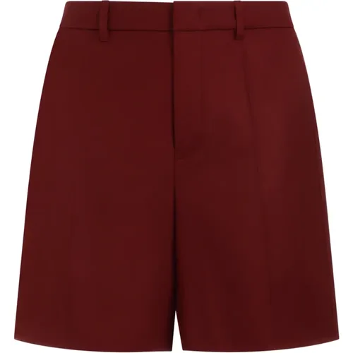Cotton Blend Shorts Ss24 , male, Sizes: L, M - Valentino - Modalova