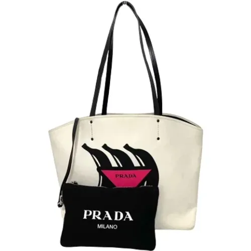 Pre-owned Canvas prada-bags , female, Sizes: ONE SIZE - Prada Vintage - Modalova