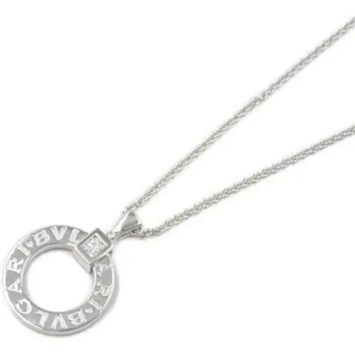 Pre-owned Jewellery, female, , Size: ONE SIZE Pre-owned Metal necklaces - Bvlgari Vintage - Modalova