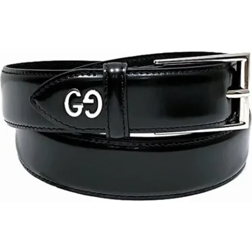 Pre-owned Belts, female, , Size: ONE SIZE Pre-owned Leather belts - Gucci Vintage - Modalova