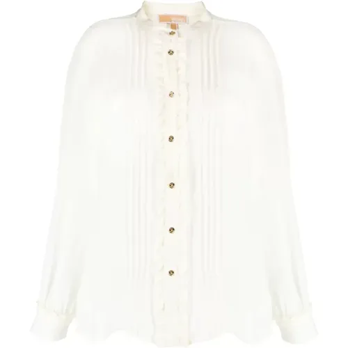 Rfl button down blouse , female, Sizes: XL, S, XS, L - Michael Kors - Modalova