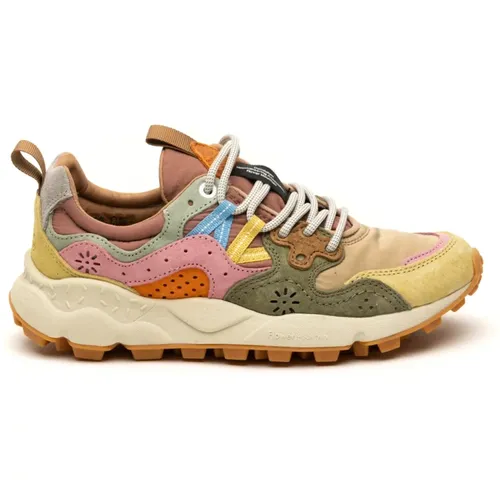 Sneakers, female, , Size: 7 US Multicolour Sneakers Yamano Style - Flower Mountain - Modalova