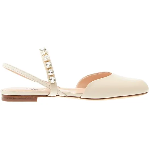 Womens Shoes Ballerinas Ss24 , female, Sizes: 5 UK, 4 UK, 3 UK - AGL - Modalova