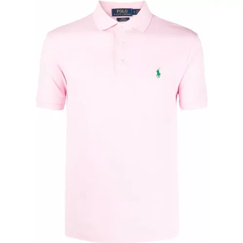 Custom slim fit cotton polo shirt , male, Sizes: XL - Ralph Lauren - Modalova