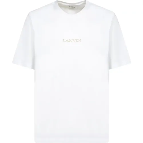 Weißes T-Shirt Casual Stil Lanvin - Lanvin - Modalova