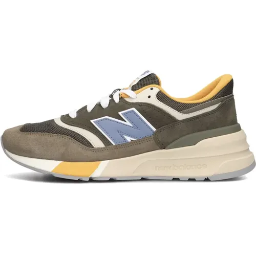 Grüner Niedriger Sneaker U997 Stil , Herren, Größe: 40 EU - New Balance - Modalova