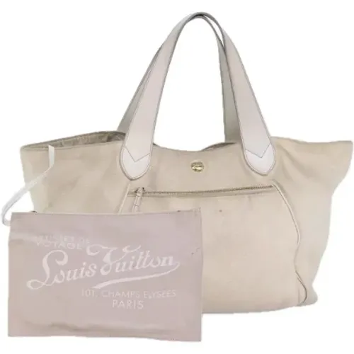 Pre-owned Tote Bags, female, , Size: ONE SIZE Pre-owned Canvas totes - Louis Vuitton Vintage - Modalova