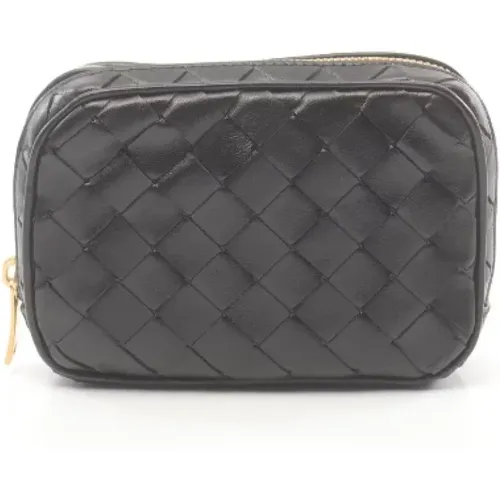 Pre-owned Clutches, female, , Size: ONE SIZE Pre-owned Leather pouches - Bottega Veneta Vintage - Modalova