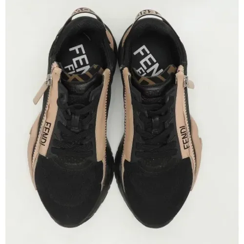 Pre-owned Nylon sneakers , female, Sizes: 4 UK - Fendi Vintage - Modalova