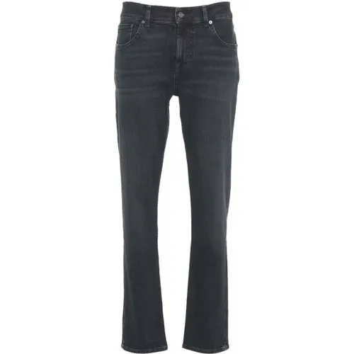 Slimmy Tapered Jeans , male, Sizes: W31, W33, W34 - 7 For All Mankind - Modalova