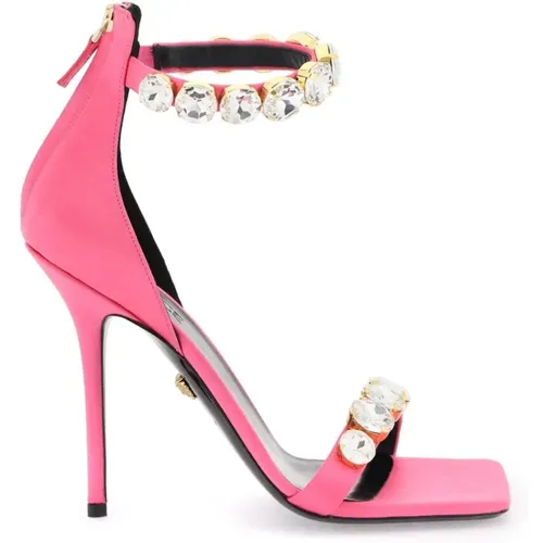 Stilvolle Sommer Sandalen für Frauen - Versace - Modalova