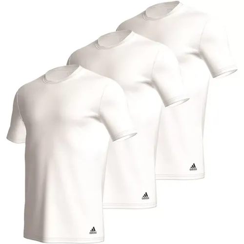 Basis Rundhals T-Shirt 3er Pack - Adidas - Modalova