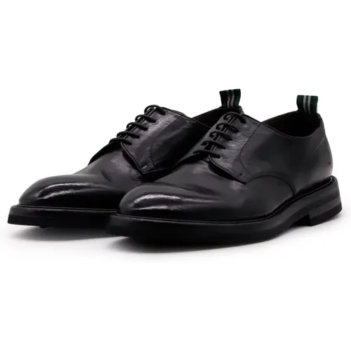 Formale Schuhe schwarz , Herren, Größe: 42 EU - Green George - Modalova